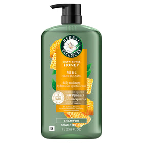 Herbal Essences shampoo in shower with conditioner demonstrating routine pairing benefit