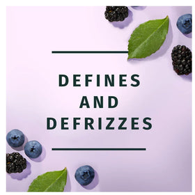 Herbal Essences product label highlighting berry scent and Hold Level 3 benefits