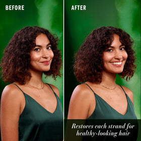 Herbal Essences 6 fl oz bottle beside a ruler to show true size and travel-friendly convenience