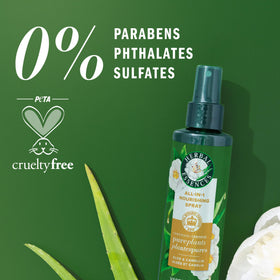Herbal Essences product texture drop highlighting camellia oil sheen and lightweight absorption