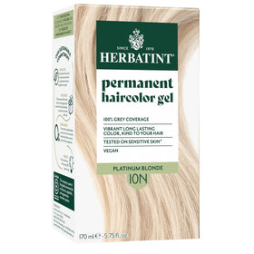 Herbatint front packaging and bottle showing product and benefits