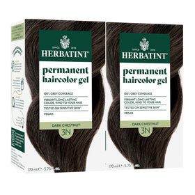 Herbatint branded front packaging showing 3N dark chestnut and benefits