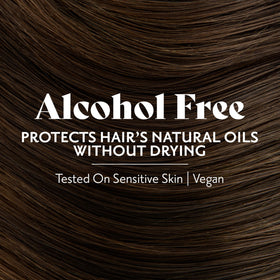 Herbatint bottle label detail highlighting ingredients and vegan promise
