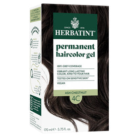 Herbatint front packaging showing ash chestnut shade and benefits