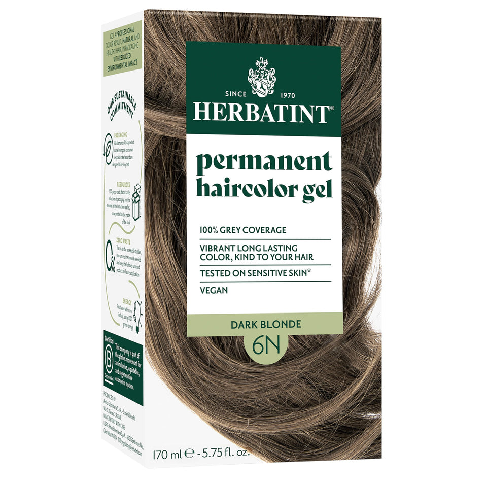 Herbatint 6N front packaging showing product and shade for easy selection