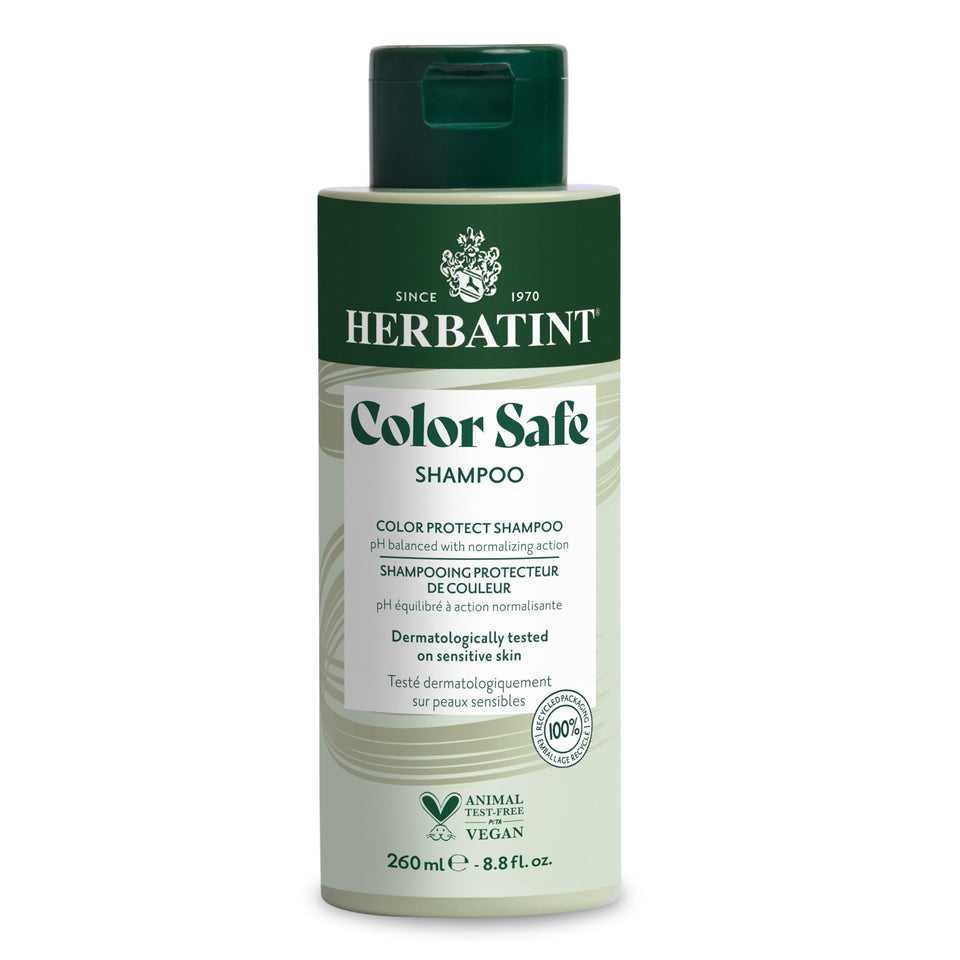 Herbatint front packaging showing bottle, highlights color-safe protection