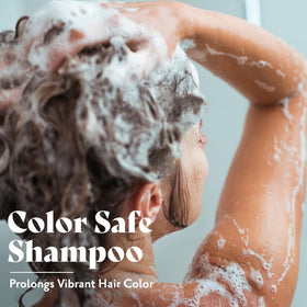 Herbatint pump dispensing shampoo, demonstrates easy controlled application