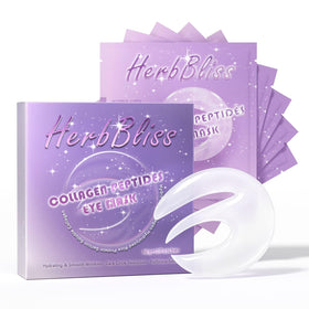 HerbBliss front packaging showing collagen peptides benefits