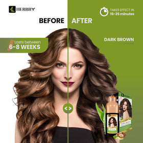 HERBBY back label with ingredients and clear usage instructions benefit