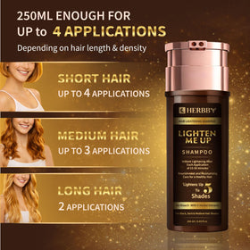 HERBBY conditioned shiny hair in lifestyle shot demonstrating softness