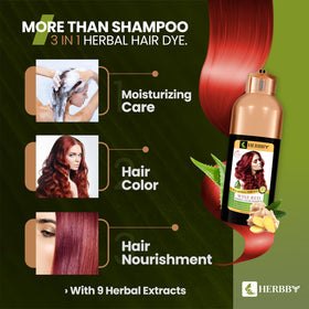 HERBBY lifestyle scene at home showing salon-quality results easily