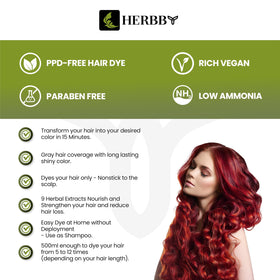 HERBBY close-up of creamy texture for smooth, even color application