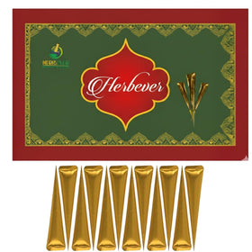 HERBEVER front packaging showing twelve ready-to-use cones for convenient touch-ups