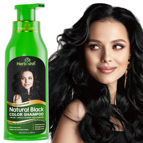 Herbishh black bottle front view showing clean 500ml packaging and benefits