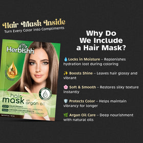 Argan and olive ingredient visual with Herbishh label emphasizing nourishment