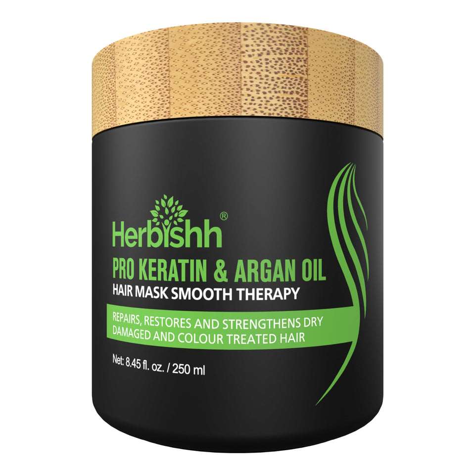 Herbishh front packaging showing product and benefit of deep conditioning