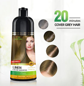 Herbishh creamy shampoo texture close-up with sheen, highlights moisturizing ingredients