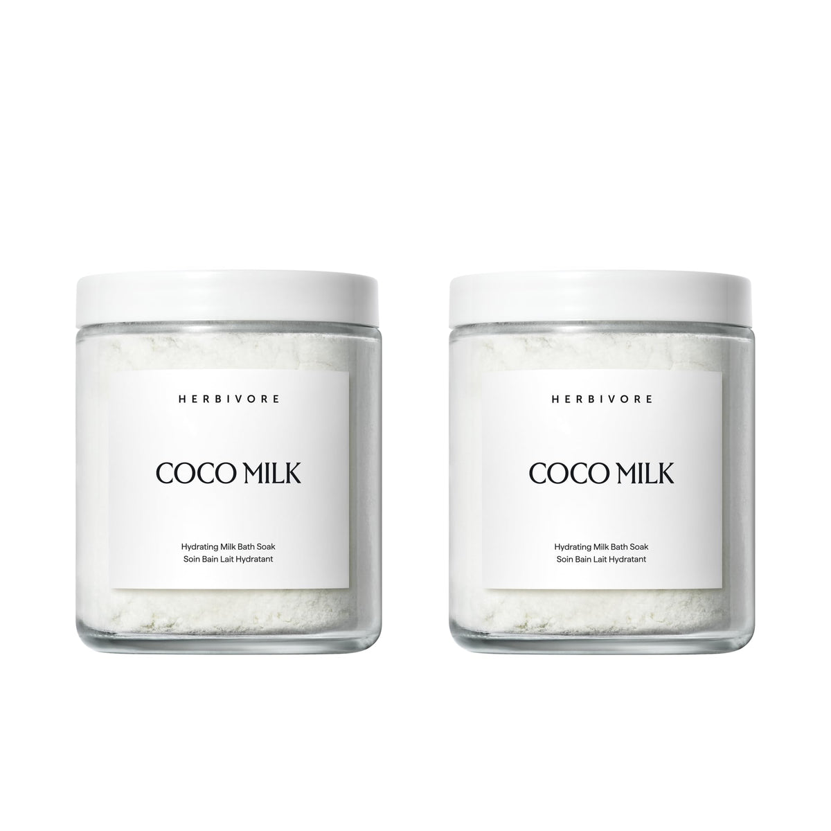 HERBIVORE front jar view showing clean label and easy-scoop convenience