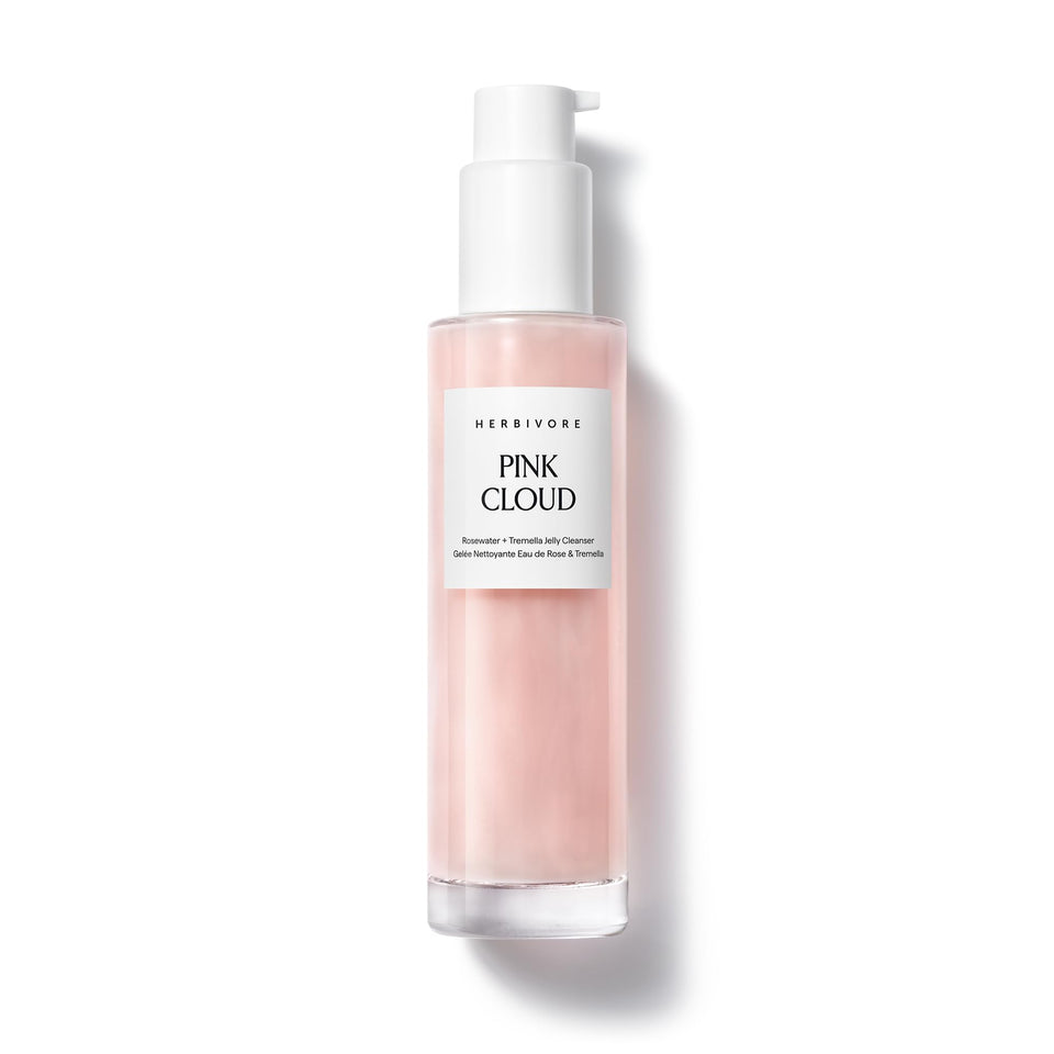 HERBIVORE front packaging showing bottle and branding for clean routine