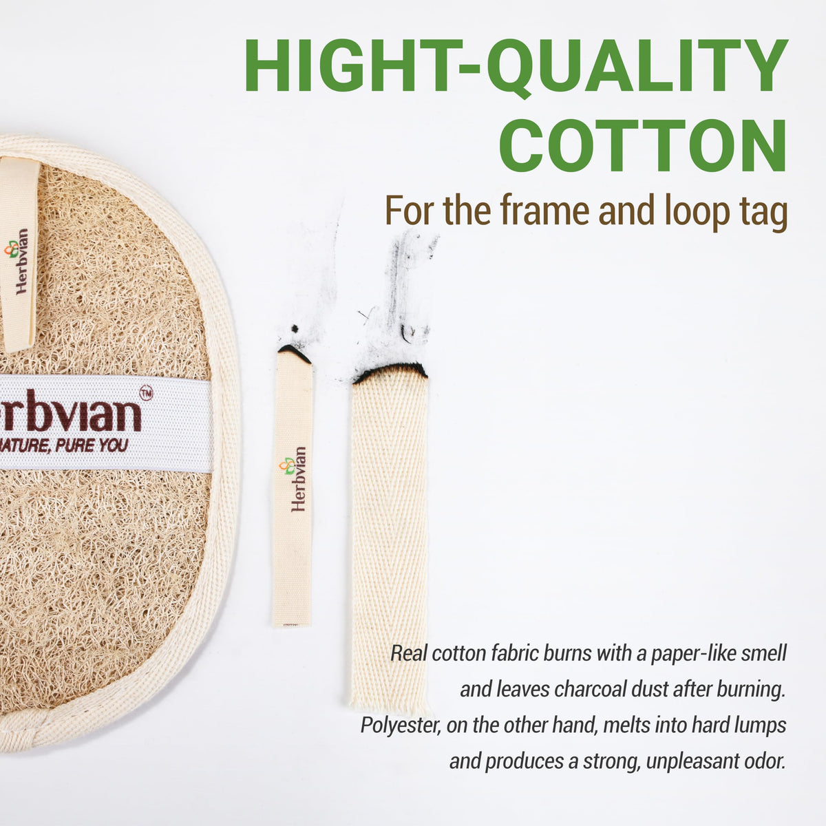Herbvian held in hand to show palm-friendly size and controlled scrubbing benefit