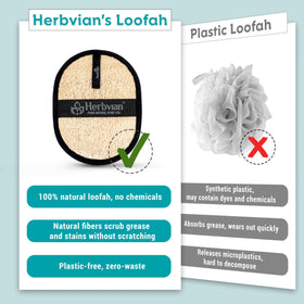 Herbvian lifestyle bathroom scene, natural look complements modern baths