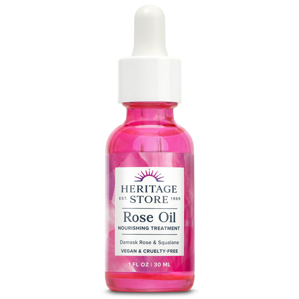 HERITAGE STORE front bottle view showing label and glass packaging for hydration