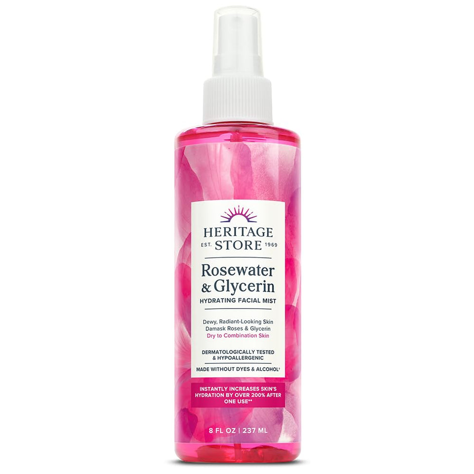 HERITAGE STORE front bottle shot showing clear packaging and eco-friendly label benefit