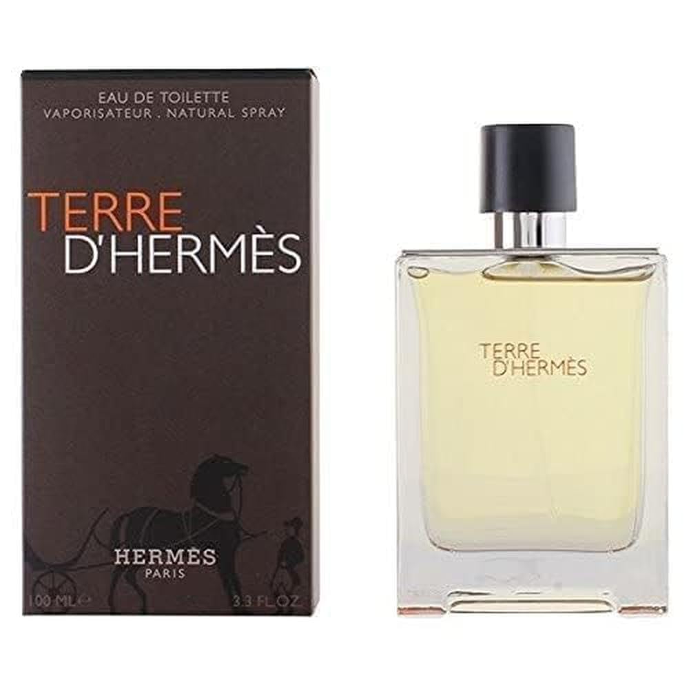 Hermès Terre D'Hermès being applied in a morning routine showcasing confidence