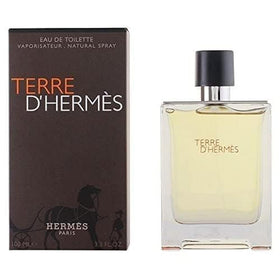 Hermès Terre D'Hermès being applied in a morning routine showcasing confidence