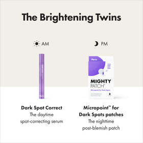HERO COSMETICS applying product directly to a dark spot for targeted treatment