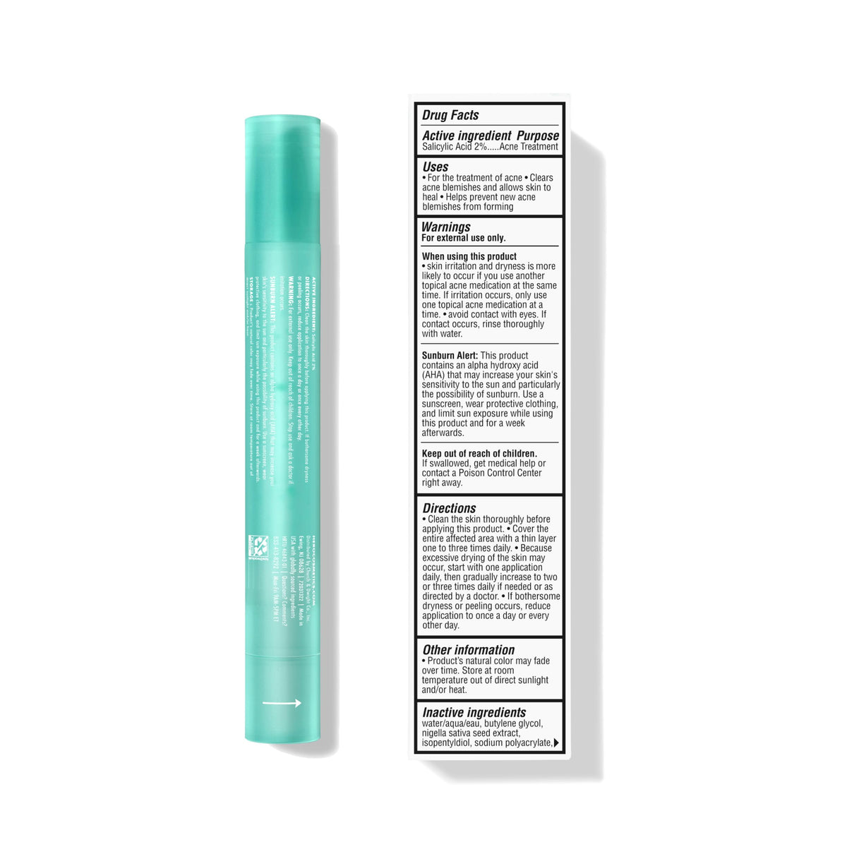 HERO COSMETICS applicator tip detail illustrating precise spot treatment control