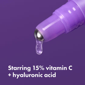 HERO COSMETICS clear serum texture on skin, lightweight hydration benefit