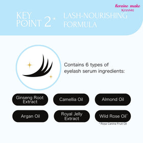 Heroine Make lash application demo showing targeted mascara removal on lashes