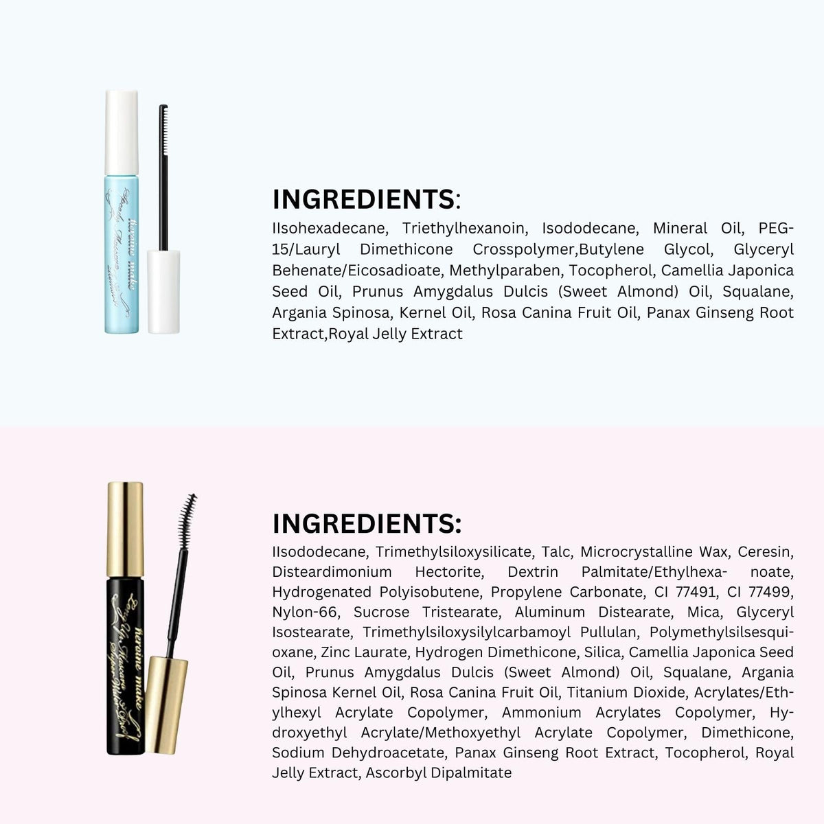 Heroine Make lifestyle model wearing mascara demonstrating lifted, defined lashes for everyday confidence