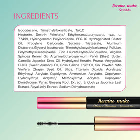 Heroine Make lifestyle travel shot in a toiletry bag showing on-the-go convenience benefit