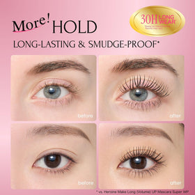 Heroine Make texture closeup showing smooth, fiber-rich formula for buildable length