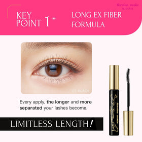 Heroine Make texture swipe showing smooth formula for even layering benefit