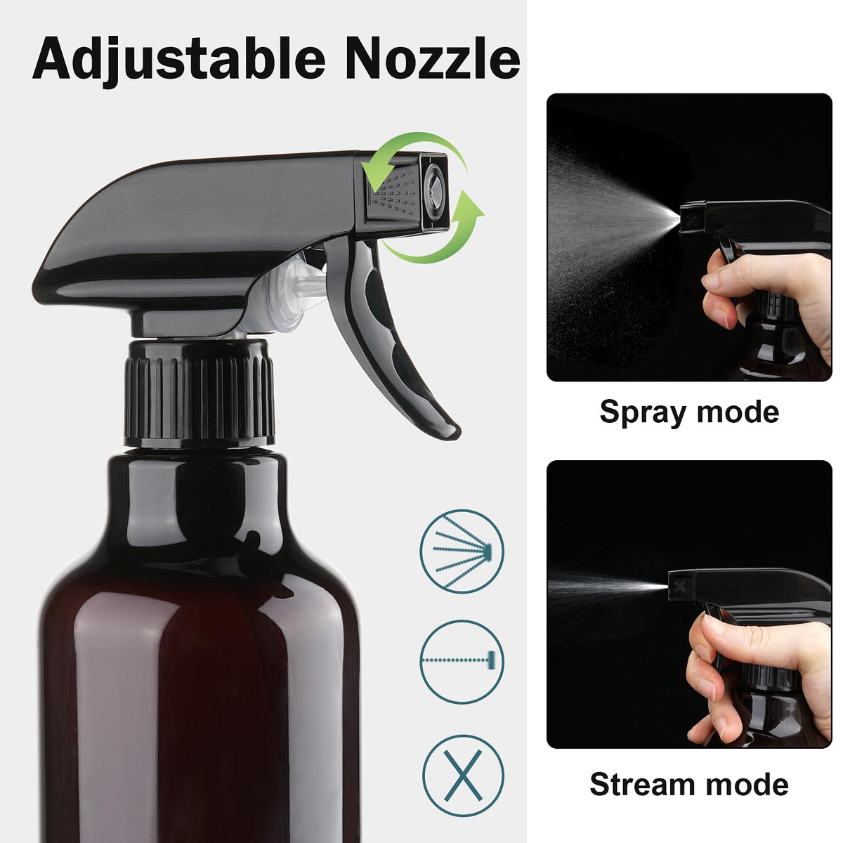 Hethyo bottle held in hand to show size and ergonomic grip for comfortable use