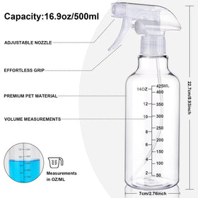 Hethyo side view showing clear measurement scale for accurate mixes