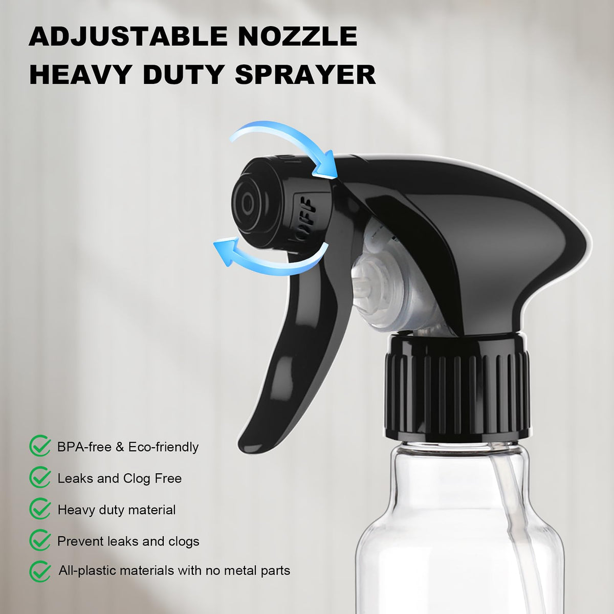 Hethyo in use creating hair mist for styling, delivering even hydration