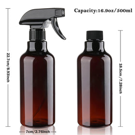 Hethyo spraying fine mist in use to hydrate plants and style hair with even coverage