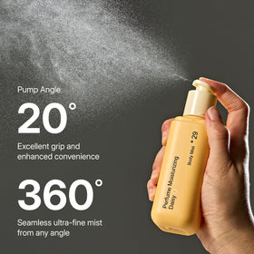 hetras ingredient label showing niacinamide for smoother skin texture benefit