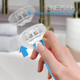 HEYAXA size comparison beside a coin showing scale and travel convenience