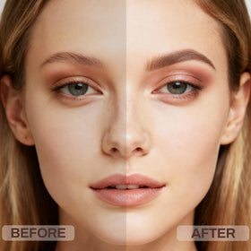 HeyBeauty angled wax tip close-up for soft shading and natural filling benefit