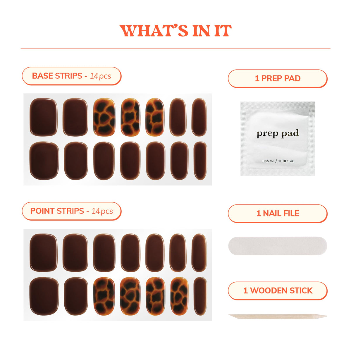 heyhae application demo with hand applying strip, demonstrates easy at-home use