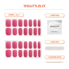 heyhae included tools prep pad file and stick for precise application benefit