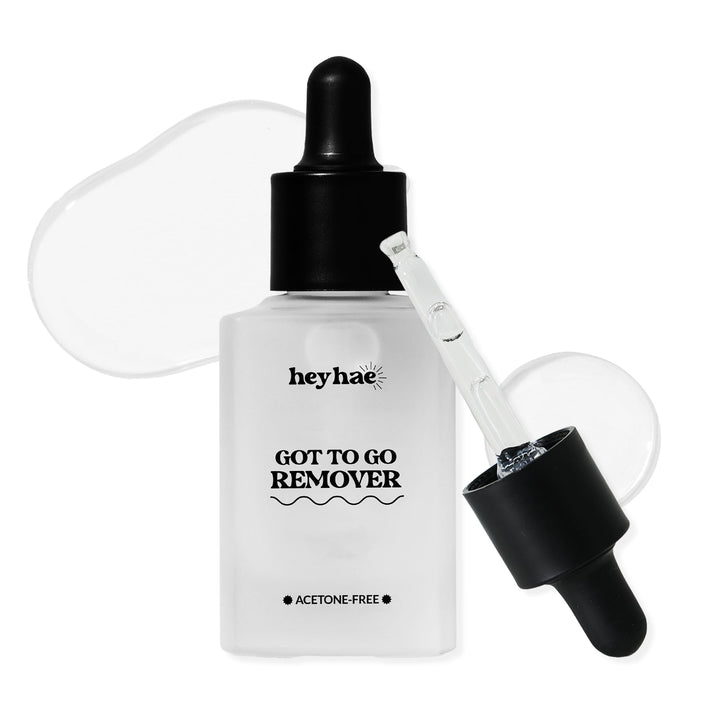 heyhae bottle front view showing label and compact design for easy storage