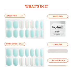 heyhae close-up texture highlight glossy finish and smooth application benefit