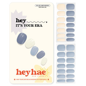 heyhae front package showing blue and white strips and tools, clear product overview