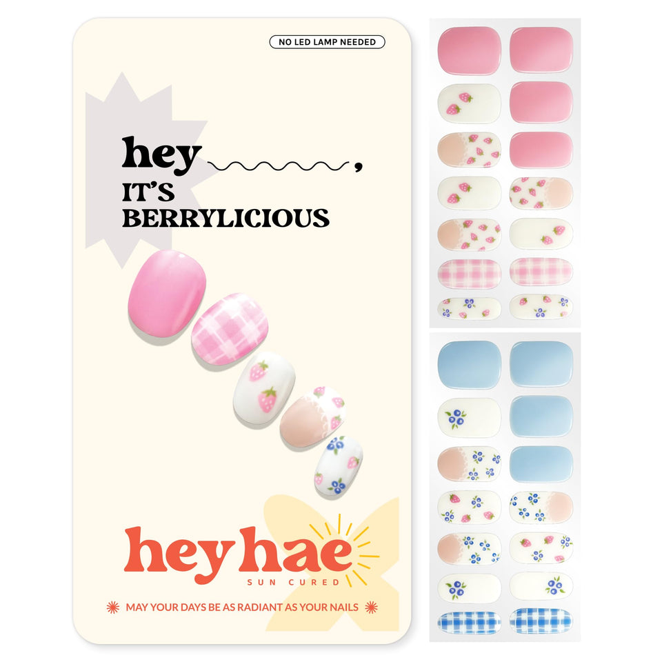 heyhae front packaging showing kits and benefits of easy at-home application
